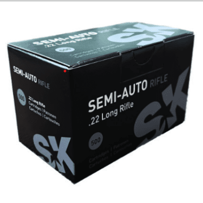 SK Ammo: Semi-auto Rifle .22LR, 500 Round Brick